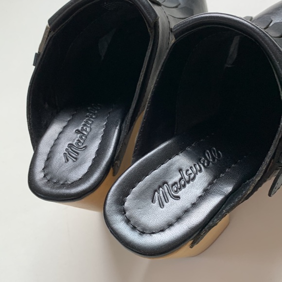 MADEWELL Kiltie Fringe Clog Heel Size 5.5 - Picture 9 of 12